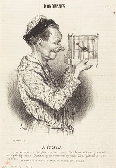 Dyreelskeren af Honoré Daumier