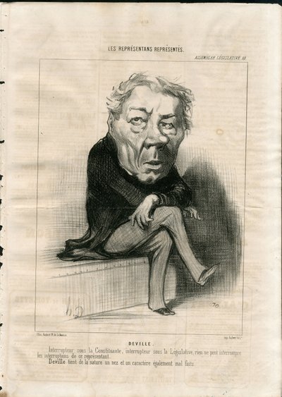 Charivari af Honoré Daumier