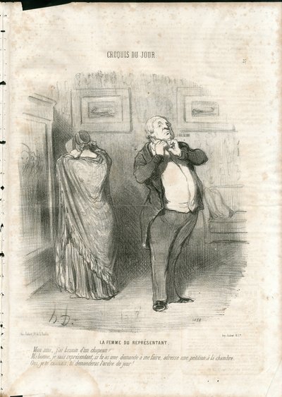 Charivari af Honoré Daumier
