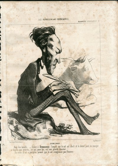 Charivari af Honoré Daumier
