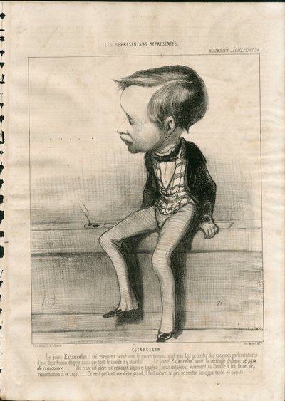 Charivari af Honoré Daumier