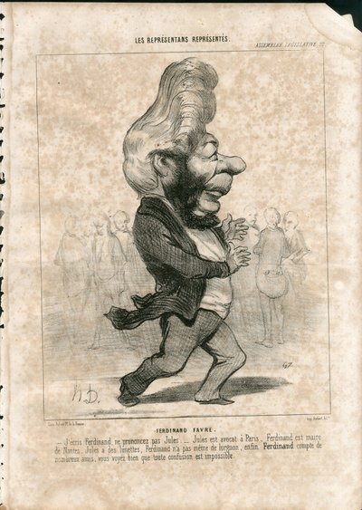 Charivari af Honoré Daumier