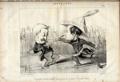 Charivari af Honoré Daumier