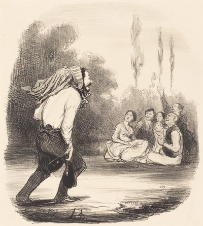 Samfundets mest joker af Honoré Daumier