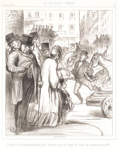 Det nye Paris af Honoré Daumier