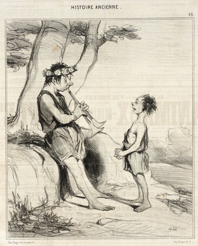 Vergils hyrder af Honoré Daumier