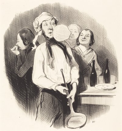 Pandekagerne af Honoré Daumier