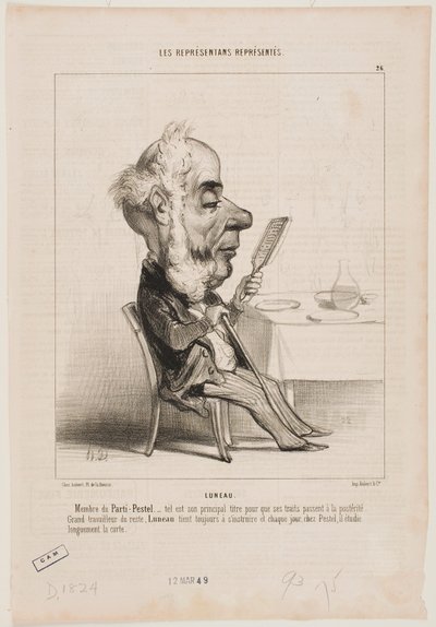 Luneau af Honoré Daumier