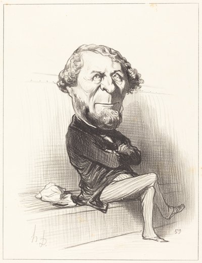 Marie Denis Larabit af Honoré Daumier