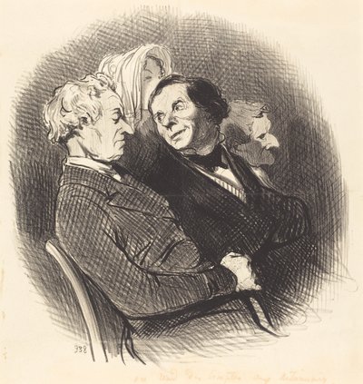 Vi rapporterer til aktionærerne af Honoré Daumier