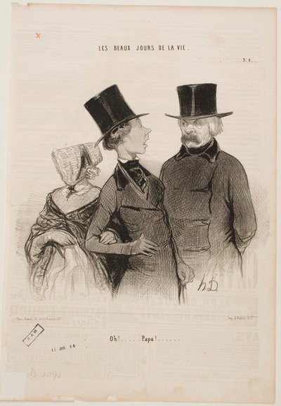Ups... Far!... af Honoré Daumier