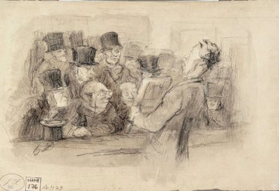 Maleriauktion af Honoré Daumier
