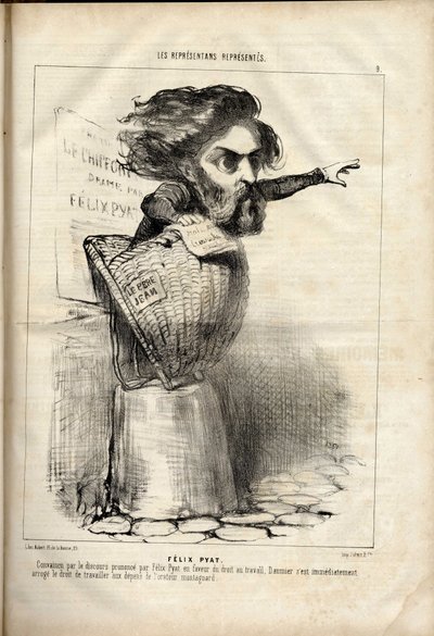 charivarien af Honoré Daumier