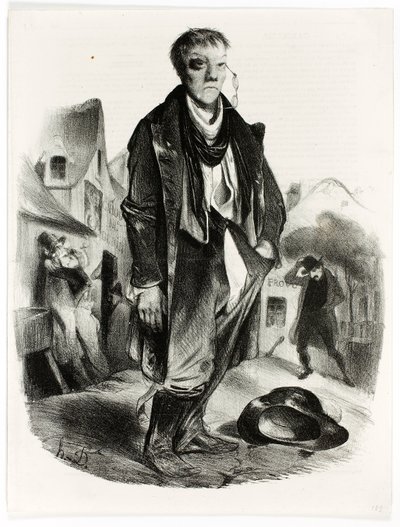 Den berusede af Honoré Daumier
