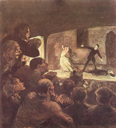 Melodramaet af Honoré Daumier