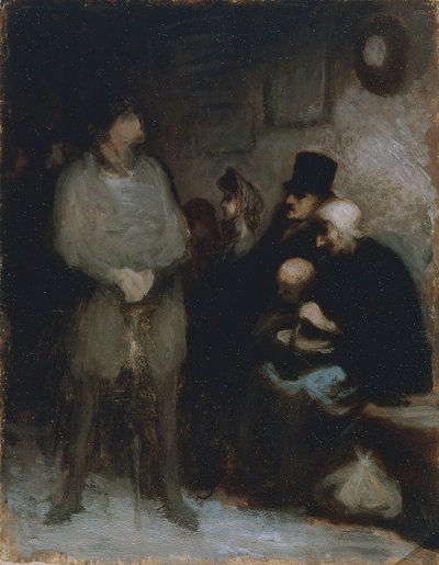 Venteværelset af Honoré Daumier
