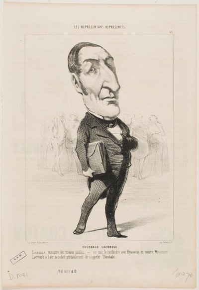 Theobald Lacrosse af Honoré Daumier