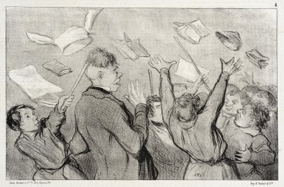 Et oprør af Honoré Daumier