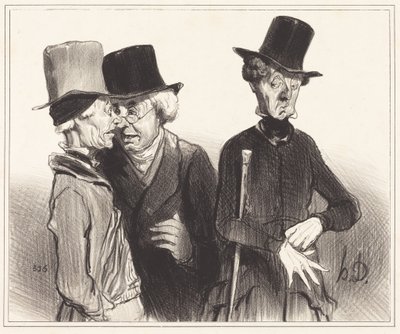 Se! Du er blevet rentier, jeg læge, han... af Honoré Daumier