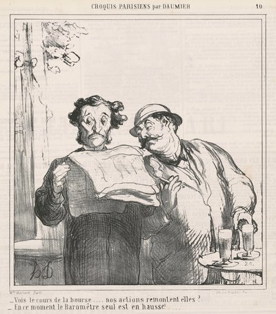 Se aktiekursen af Honoré Daumier