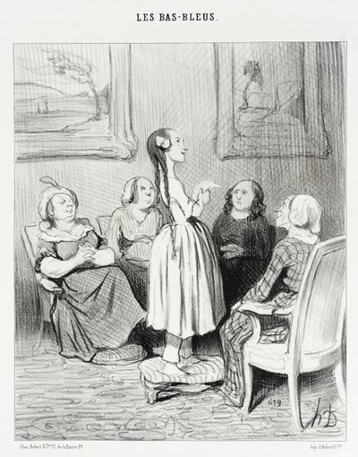«...selv om de skulle forbande mig...» af Honoré Daumier