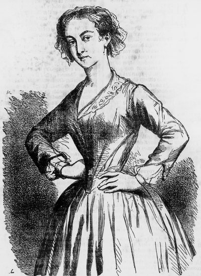 Honore de Balzacin (1799-1850) kuvitus Betten serkku (La cousine Bette), ranskalainen painos af Honore de Balzac