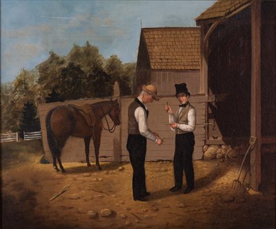 Forhandling om en hest, 1850-1855 af Horace Bundy