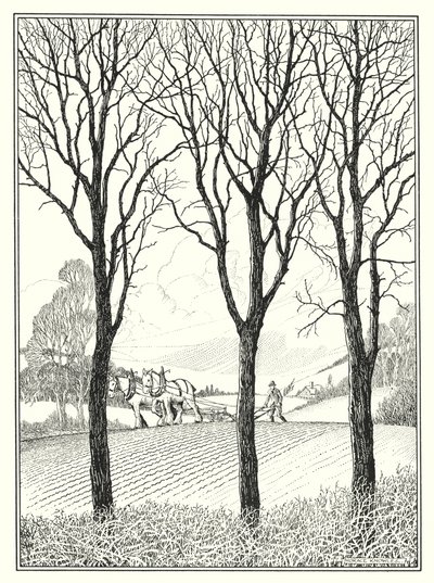 Marts (litografi) af Horace J. Knowles