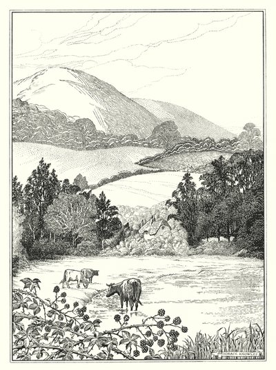 September (litografi) af Horace J. Knowles