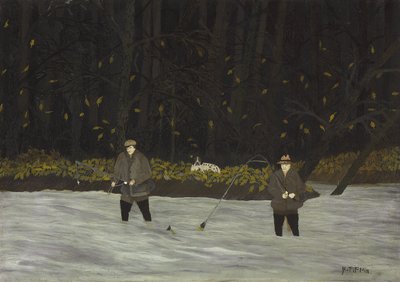 Fiskeri i Brandywine: Tidligt efterår af Horace Pippin