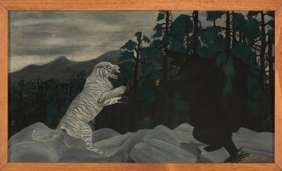 Den blå tiger af Horace Pippin