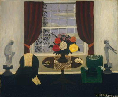 Victoriansk interiør I af Horace Pippin