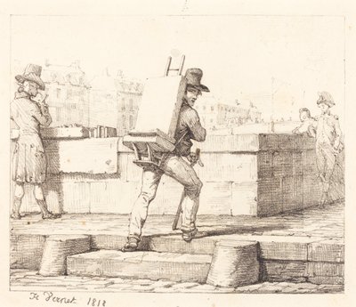 Forside til porteføljen »Croquis Lithographiques par H. Vernet« af Horace Vernet