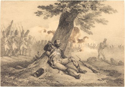 Credin de Sort!... af Emile Jean Horace Vernet