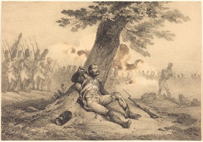 Tro på Sort!... af Horace Vernet