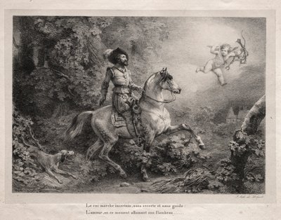 Henrik IV, konge af Frankrig af Emile Jean Horace Vernet