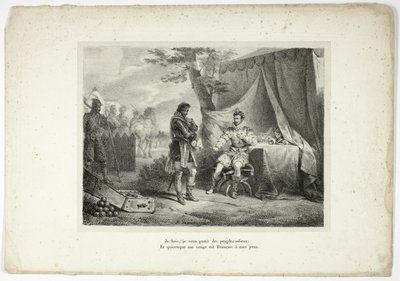Jeg hader, jeg vil straffe afskyelige mennesker... af Horace Vernet