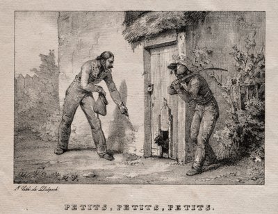 Marauders (Marauders. Small! Small! Small!) af Emile Jean Horace Vernet