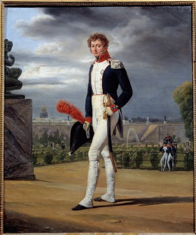 Portræt af samleren Philippe Lenoir (1785 - 1867). Maleri af Emile Dit Horace Vernet (1789-1863) af Emile Jean Horace Vernet