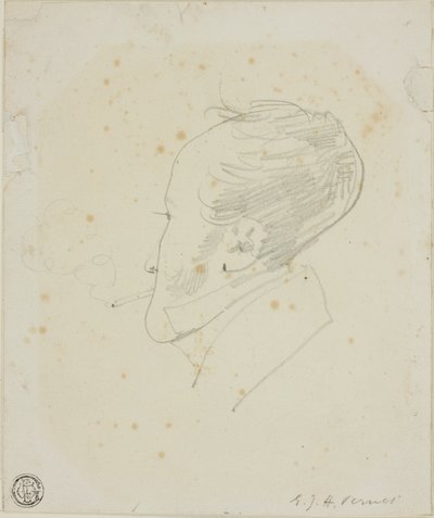Selvportræt af Horace Vernet