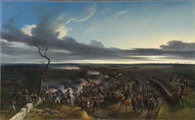 Slaget ved Montmirail af Emile Jean Horace Vernet