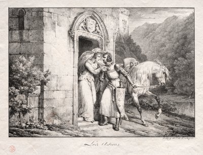 Afskedene af Emile Jean Horace Vernet
