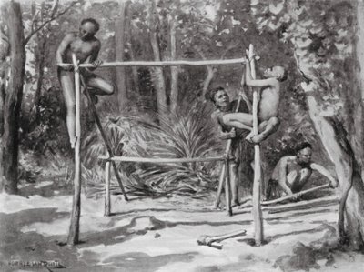Livets begyndelse, opbygning af et hjem (litografi) af Horace van Ruith
