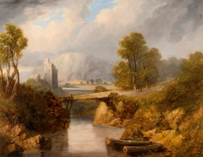 Inverlochy (olie på lærred) af Horatio McCulloch
