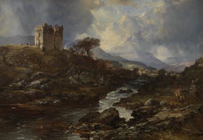 Kinlochaline Slot af Horatio McCulloch
