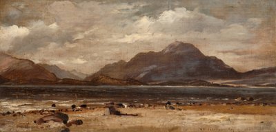 Loch Lomond og Ben Lomond, 1846 af Horatio McCulloch