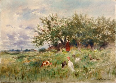 Ser på Tyrkierne, slutningen af det 19.-begyndelsen af det 20. århundrede. af Horatio Walker