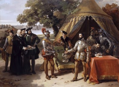 The Siege of Thionville, 23. juni 1558 af Hortense Haudebourt Lescot
