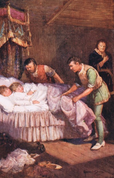 Murder of the Princes, illustration fra 