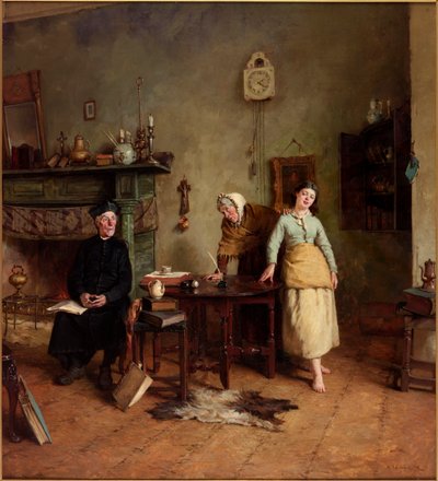 Den egensindige datter, 1878 af Howard Helmick